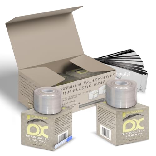 BROWSXPERT STARTER KIT (Cleanser Foam, Electric Mixer, Master Brow Mapping Kit, Plastic Film Wrap & Shading Henna Powder Touch-Up Kit)