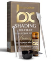 Kit de retoque de sombreado profesional BROWSXPERT — Henna herbal con plato de mezcla, batidor y brocha | 3.5g | Marrón profundo natural oscuro