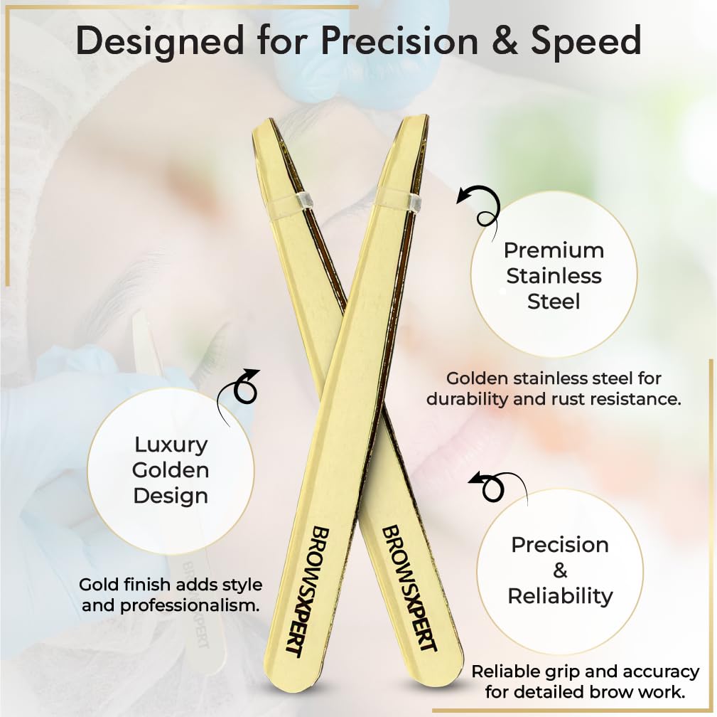 BROWSXPERT STARTER KIT (Cleanser Foam, Electric Mixer, Master Brow Mapping Kit, Plastic Film Wrap & Shading Henna Powder Touch-Up Kit)