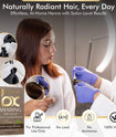 Kit de retoque de sombreado profesional BROWSXPERT — Henna herbal con plato de mezcla, batidor y brocha | 3.5g | Marrón profundo natural oscuro