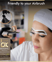 Kit de retoque de sombreado profesional BROWSXPERT — Henna herbal con plato de mezcla, batidor y brocha | 3.5g | Marrón profundo natural oscuro