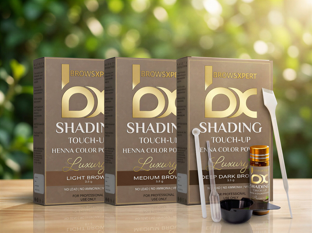 BROWSXPERT Shading Henna & Mixer Kit