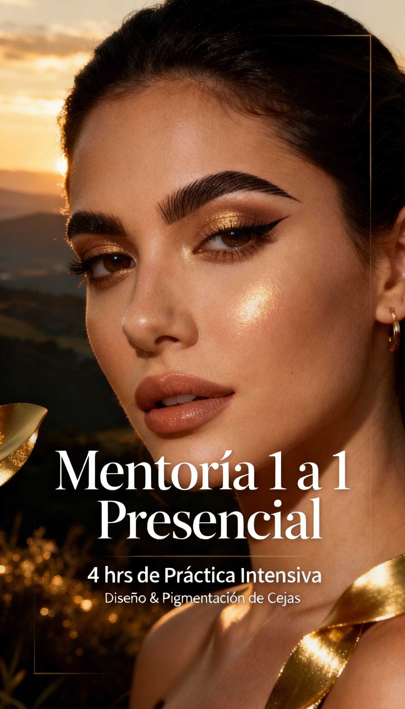 Mentoría Presencial 1 a 1 - Diagramación y Pigmentación de Cejas con Henna